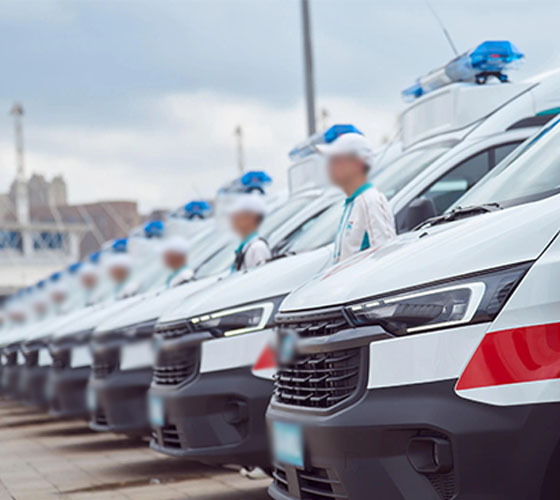 兰陵县服务车队展示